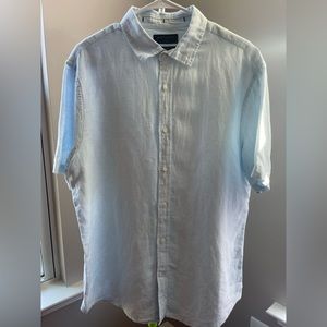Banana republic linen men’s shirt L
